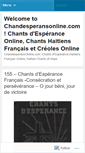 Mobile Screenshot of chandesperansonline.com